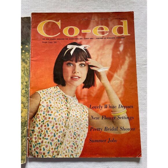 Vintage Co-Ed Magazine Collection Breck Tampax Ads - Picture 2 of 8